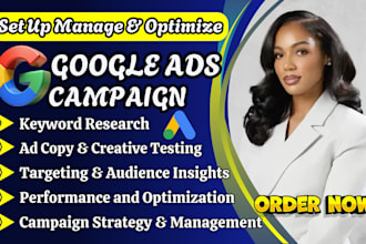 setup and manage your google ads adwords campaigns or audit sem