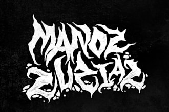 design a bold punk rock band logo