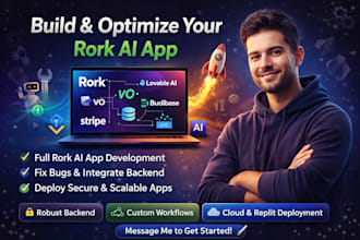 build, fix, and optimize rork ai apps with real backend and deployment