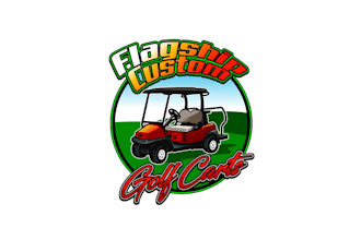 create graceful and fantastic golf cart logo design