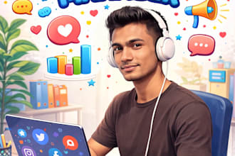professional facebook page manager and social media manager