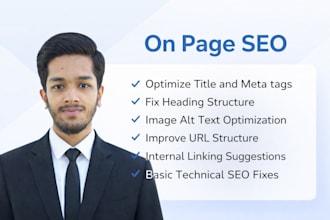 optimize wordpress on page SEO with yoast or rank math