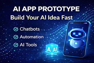 build an ai app prototype using no code tools