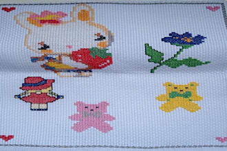 create beautiful handmade custom cross stitch embroidery