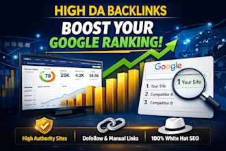 create HQ dofollow backlinks for SEO manual link building