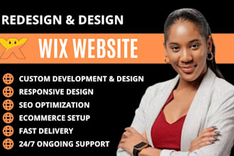 wix website redesign wix website design wix website update,fix, edit wix website
