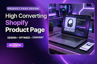 create a high converting shopify product page design