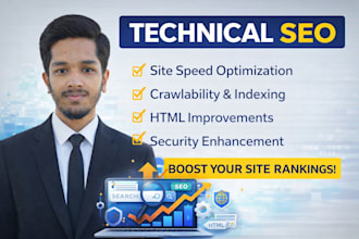 do complete technical SEO audit and fix issues for your website