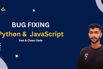 fix bugs in your python or java script code