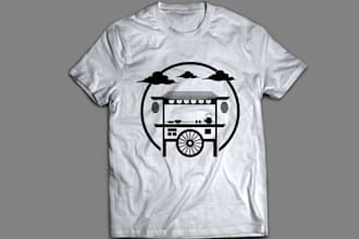 create custom streetwear tshirt design