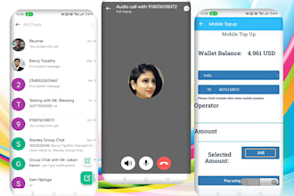 build video conference app, meeting app and live streaming app with  webrtc