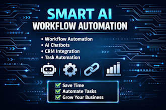 ai automation workflow chatbox setup CRM integration and task automation