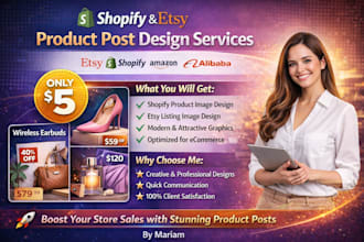 create high converting ecommerce product post designs