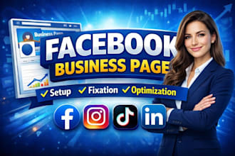 create and setup facebook business page