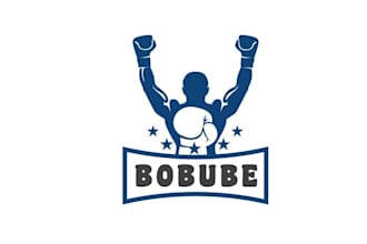 create a unique boxing logo with fast delivery