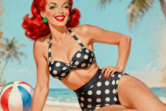 draw a pin up girl and pin up girl