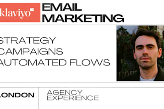 be your klaviyo email marketing expert