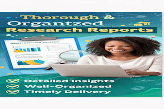 do detailed online research and deliver organized reports
