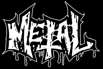 design a powerful thrash metal logo for your band