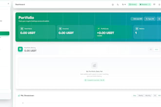 build a crypto dashboard and portfolio tracker