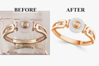 do jewelry retouching product photo editing and design for amazon and e commerce