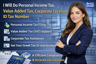 do personal income tax, value added tax corporate tax issue, id tax number