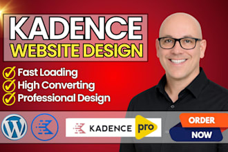 redesign wordpress website with kadence, kadence blocks, kadence pro plugins