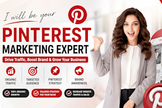 be your pinterest marketing manager and SEO queen
