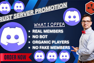 do rust, dayz, fivem server promotion, discord server promotion, fivem server ad