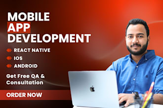 do ai mobile app development for ios app android app using react native