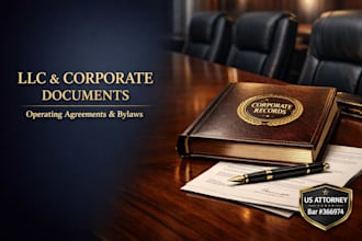 draft custom llc operating agreements and corporate bylaws
