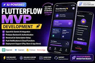 build your ai powered flutterflow mvp with openai, firebase, and revenuecat
