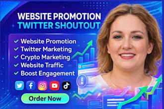shoutout promote share website link to 250m USA UK ca twitter fb ig yt tiktok