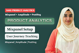 set up mixpanel amplitude or posthog product analytics tracking for saas apps