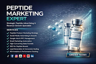 fix peptide ads issues run peptide ads social medias ads campaign