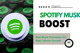 do organic spotify music promotion