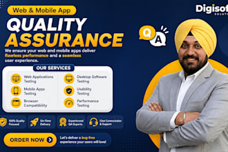 provide app testing, website testing and software testing