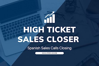 audit your sales process and close high ticket leads for you