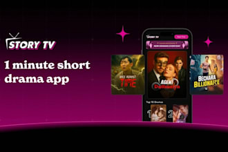 develop short drama app, short drama streaming app, episode drama app, reel app