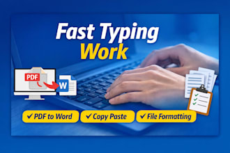 fast and precise typing from your handwritten notes