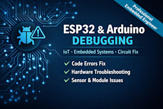 fix esp32 arduino iot hardware and embedded system debugging