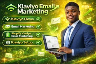 set up klaviyo automation and email campaign