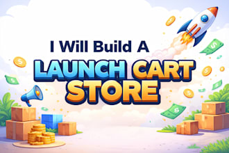 build launch cart store
