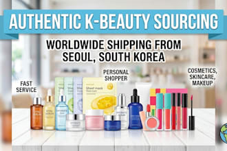 buy and ship any korean cosmetics or skincare products to your country