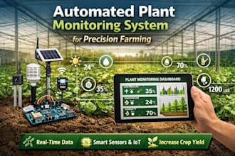 build an automated plant monitoring system for precision farming