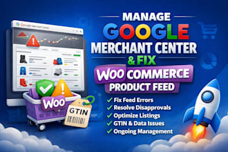 manage product feed for google merchant center fix woocommerce product feed