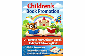 do amazon children book promotion kidsbook and children book marketing