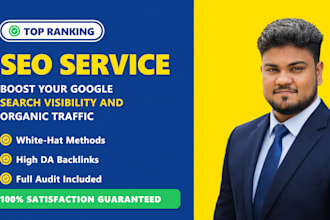 provide complete SEO service for high search engine ranking