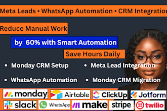 monday crm setup meta lead integration whatsapp automation monday crm migration