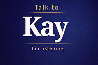 be someone you can talk to when you dont know who else to turn to